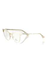 Frankie Morello White Metallic Women's Frame